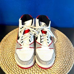 Nike Air Assault Safari Print High Top Sneakers 315518-001 Size 6 Youth